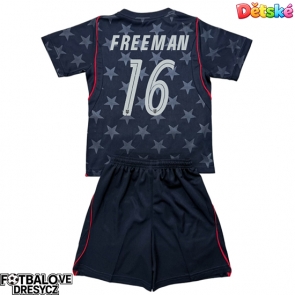 Spojené státy Alex Freeman #16 Dětské Venkovní dres komplet MS 2026 Krátký Rukáv (+ trenýrky)